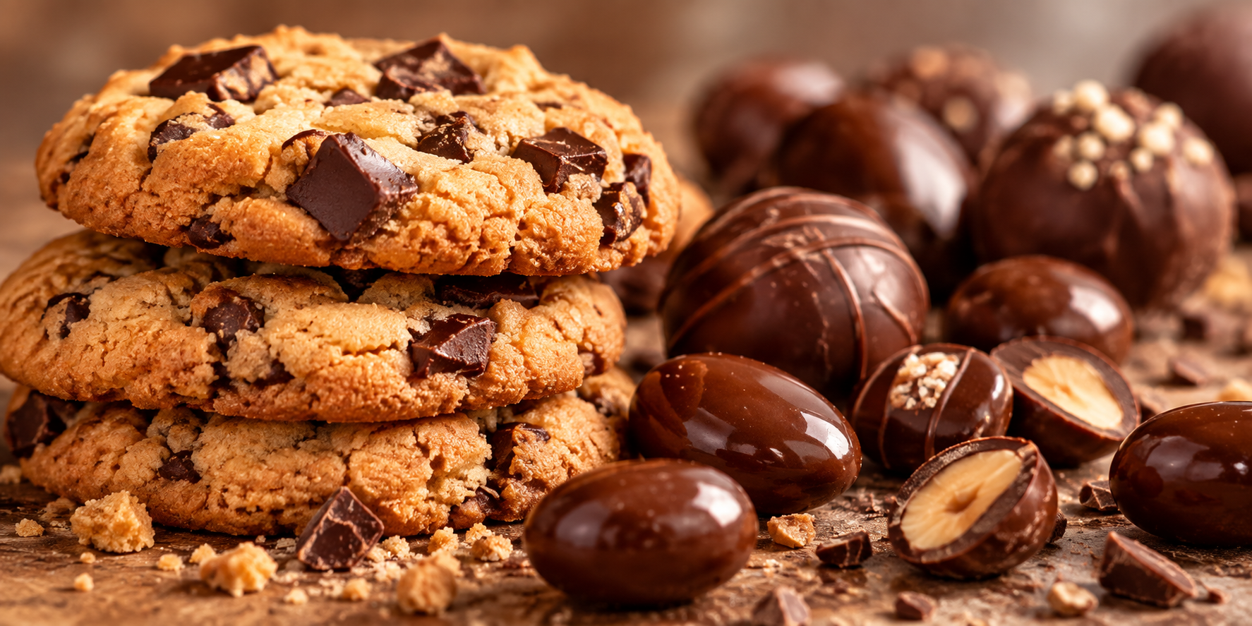 Cookies and chocolate